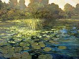 Philip Craig Famous Paintings - Waterlilies